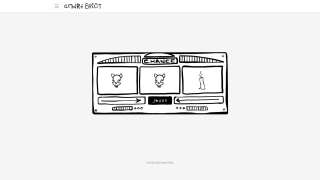Diseño del sitio Web de André Briot, artista plástico
