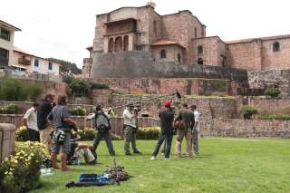 Shooting at Koricancha, Cusco - Peru