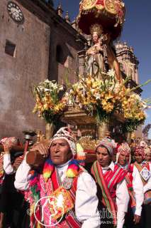 Virgen de la Natividad en procesión