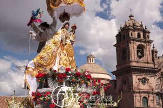 Virgen Purificada en procesión