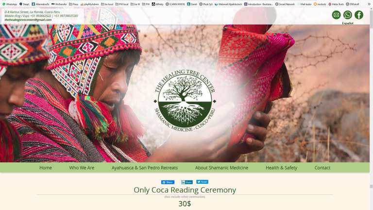 La nueva Web de The Healing Tree Center